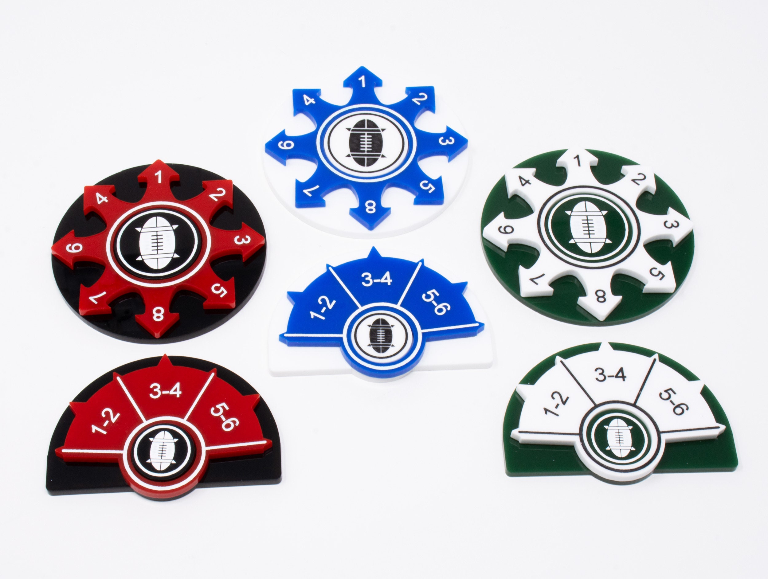 Blood Bowl Compatible Direction / Scatter Templates - Etsy Singapore