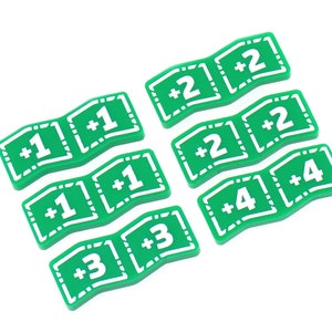 Ervaar stapelbare modifier-tokens XP (dubbelzijdig), compatibel met Star Wars Unlimited TCG