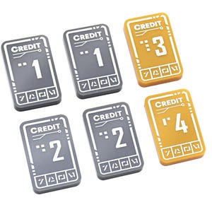 Credit Tokens (double-sided) compatible with Star Wars Unlimited TCG