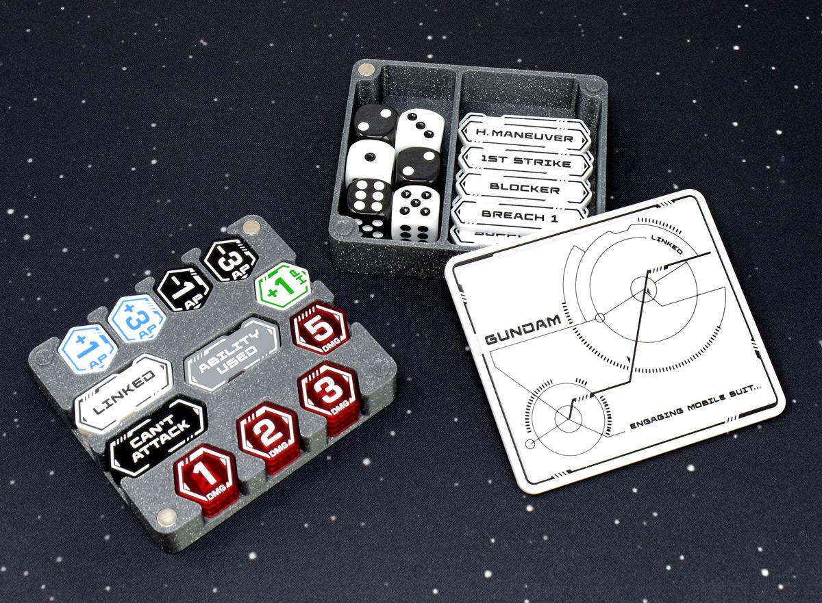 GUNDAM TCG Compatible Token Holder Storage Organiser Box - Etsy