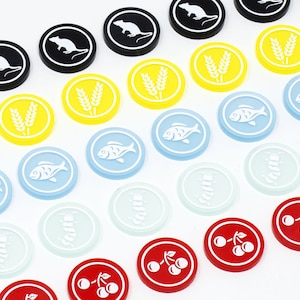 Wingspan compatible food token set (Base)