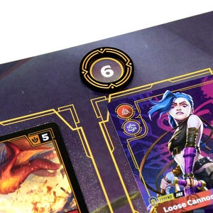 RIFTBOUND TCG compatible acrylic token upgrade set (Double-sided) image 13