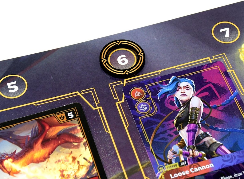 RIFTBOUND TCG compatible acrylic token upgrade set (Double-sided) image 13