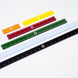 Ruler Fallout Fallout Wasteland Warfare Compatible Acrylic Measuring Range Rulers - Etsy