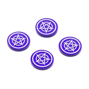 4x Charge Supply tokens for Arkham Horror LCG