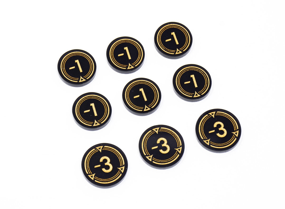 LORCANA TCG対応アクリルアップグレードトークンセット - Etsy 日本