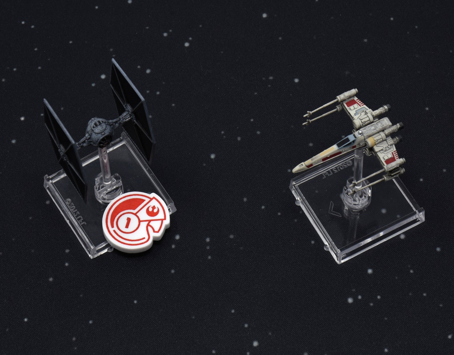 Star Wars XWing Target Lock Tokens Set of 5 Rebellion Etsy