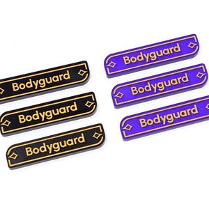 BODYGUARD-sleutelwoordherinneringstokens compatibel met LORCANA TCG