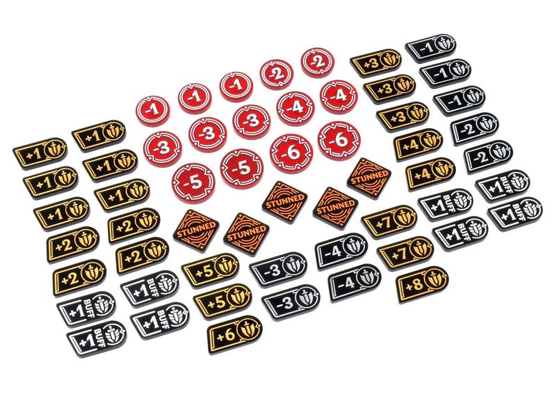 RIFTBOUND TCG compatible acrylic token upgrade set (Double-sided) Set C (Legends Set)