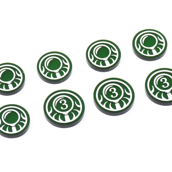 Clue tokens for Arkham Horror LCG