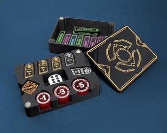 RIFTBOUND TCG compatible Token Holder Storage Organiser Box