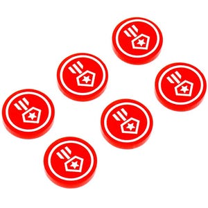 Heroism counters Marker tokens compatible with Altered TCG