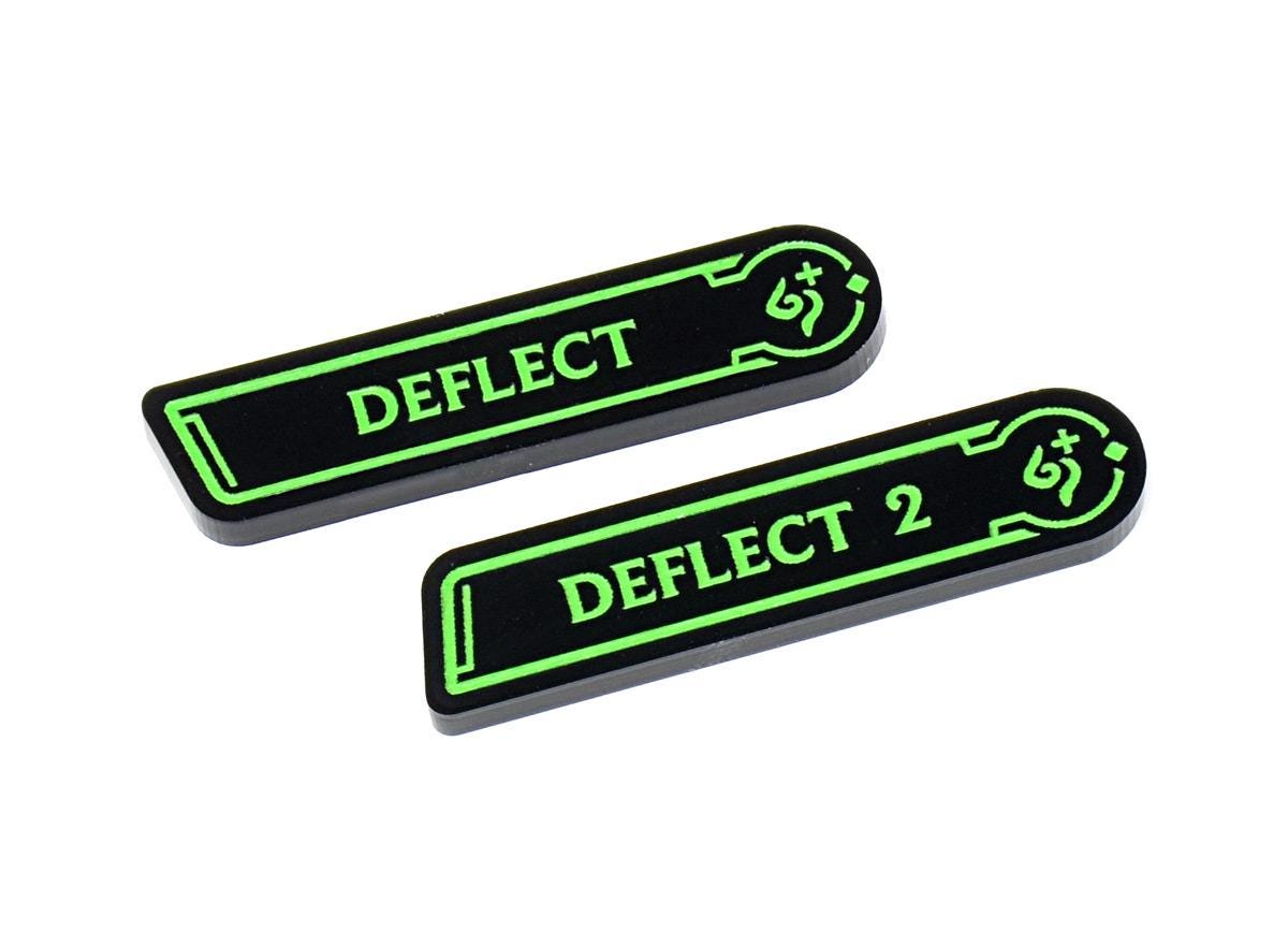 Deflect Keyword (double Sided) Reminder Tokens Compatible With ...