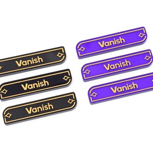 VANISH-herinneringstokens voor zoekwoorden compatibel met LORCANA TCG