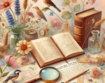 Nature Study Homeschool Graphic