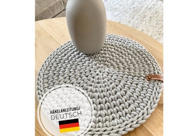 PDF "GERMAN" instructions for a placemat - design by Haekeltraum_byChristina