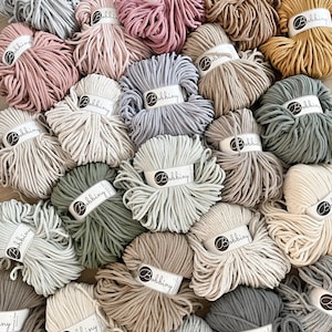 Bobbiny 100 m Cordón trenzado PREMIUM 5 mm | Hecho a mano | Cordón para manualidades |