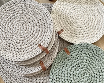 Placemats Placemats Coasters Round Crochet Table Mats Placemats