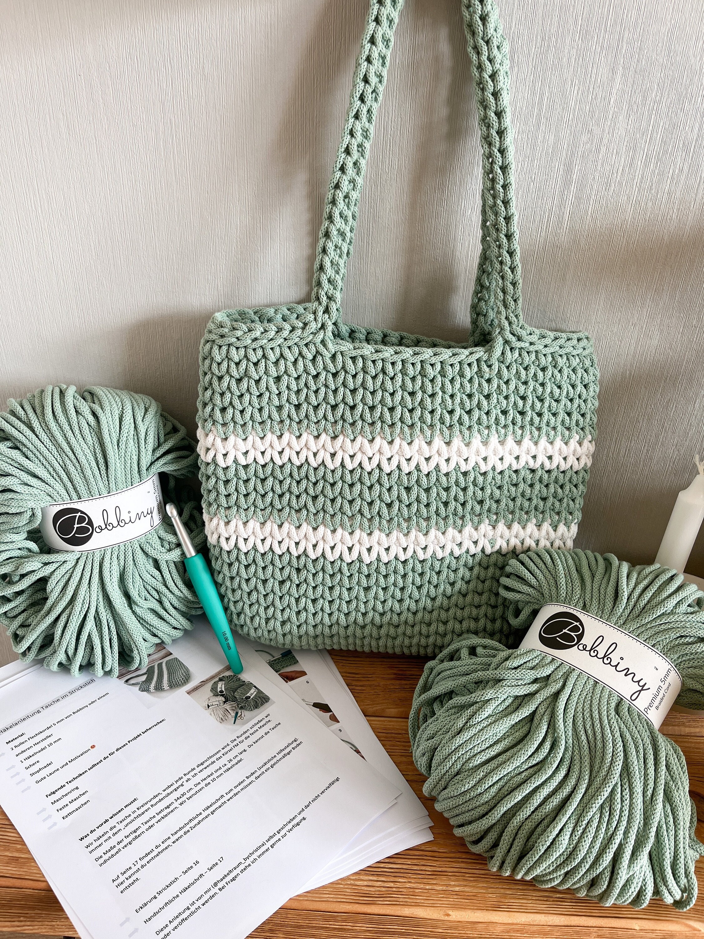 Bag knitting pattern: knit market bag. Aran Shopper Bag pattern. Original  design. Knit pattern bag. Knit your own bag. Market bag pattern.