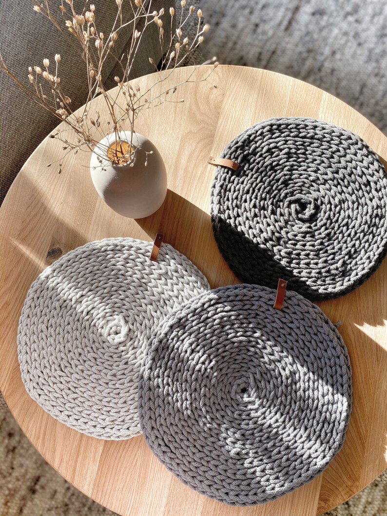 Cooksmart Platzsets Für Tische – 4er Set, Britische Designs, Rutschfest & Wasserdicht – Schutz Für Küchentische