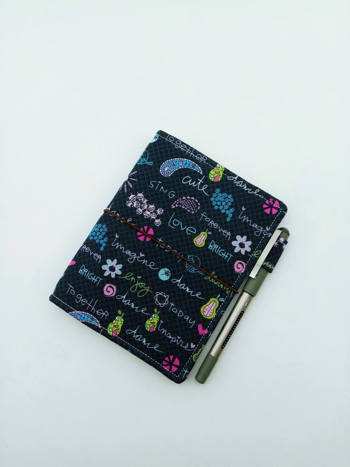 HOBONICHI A6 ORIGINAL Book Cover Flowers and Fruits Fabric Etsy