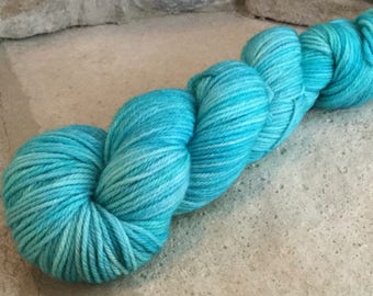 Superwash Merino Worsted Weight Yarn - Kettle Dyed Tonal - approx. 218 yards - 100 grams - LANIKAI