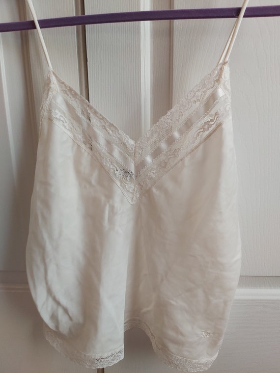 Christian Dior Cream Lace Camisole