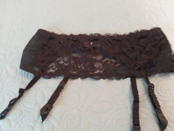 Philippe Matignon Black Garter Belt