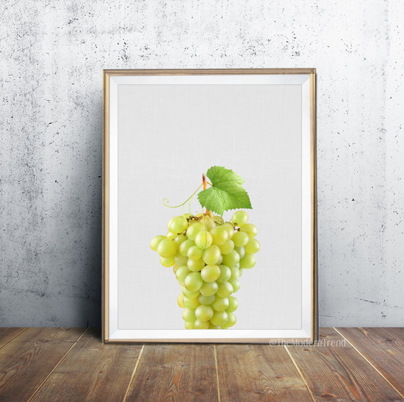 Grape Wall Art Grape Print Food Wall Art Fruit Print Fruit Etsy