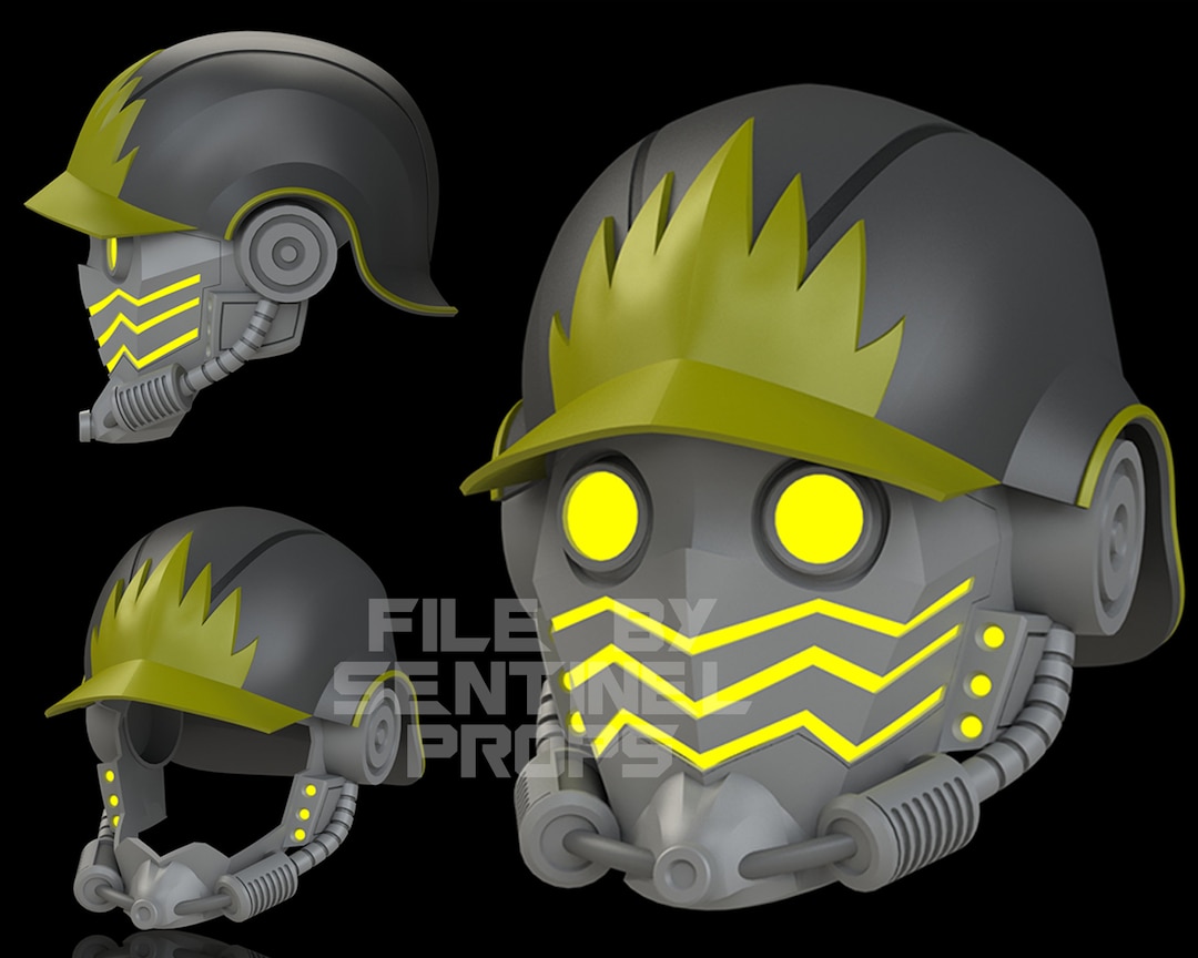 Star Lord Helmet 3d Print Files Comic Book Based Stl