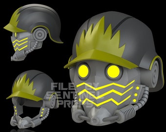 Star Lord Helmet 3d Print Files Comic Book Based stl