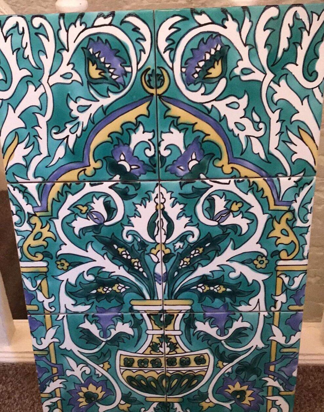 Tunisian Mural Tiles - Etsy