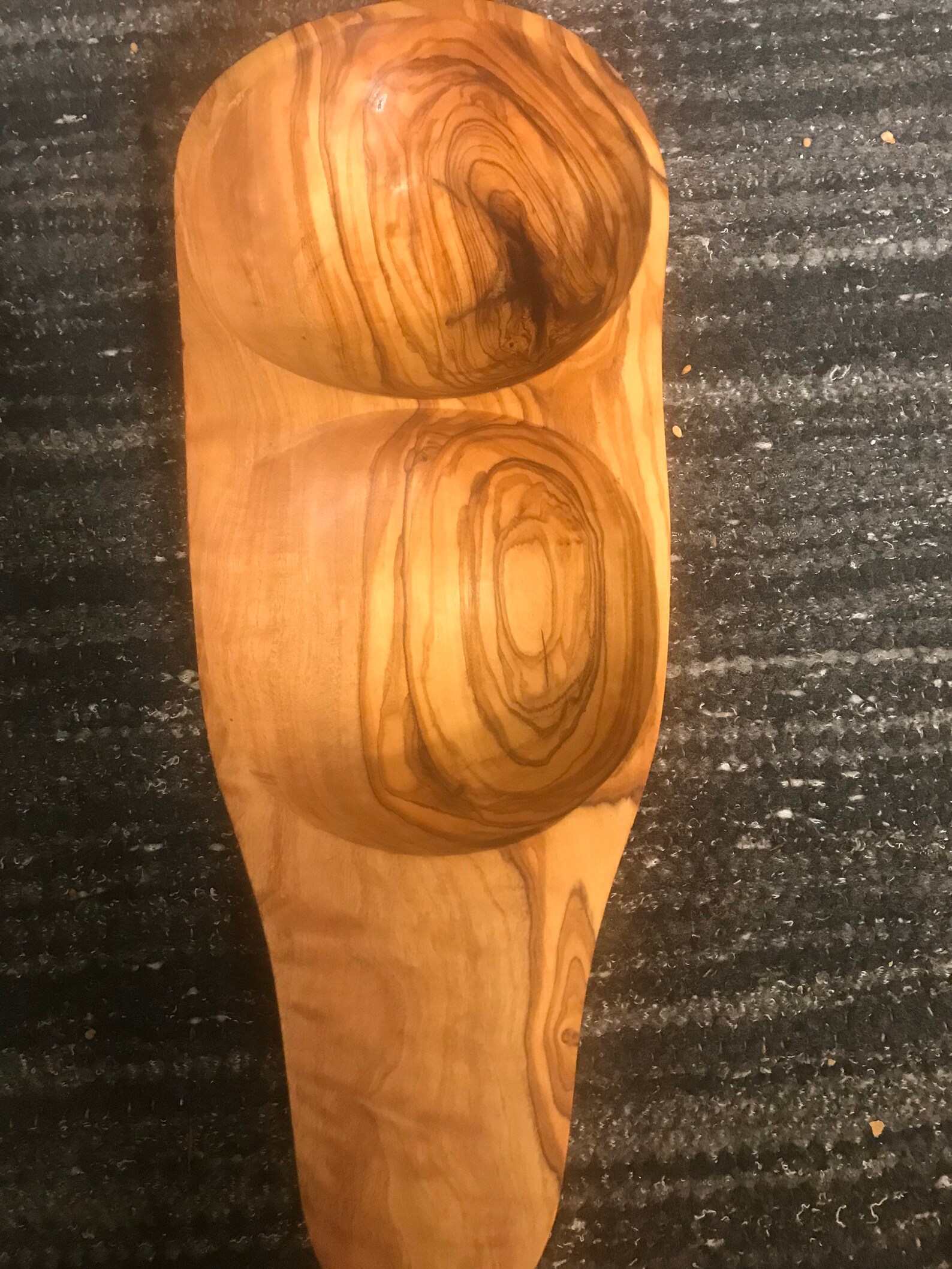 Rustic Handmade Olive Wood Nibbles Dish 27cm Length Etsy