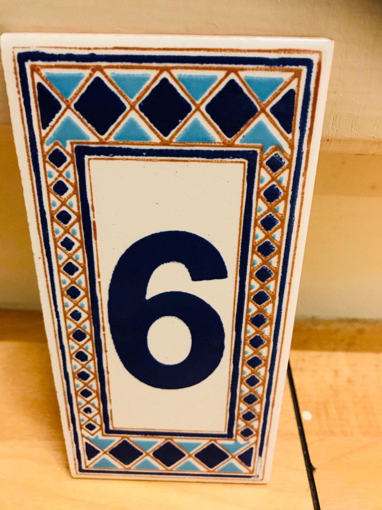 Ceramic Tiles House Numbers Etsy