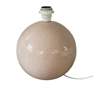 Vintage ceramic ball lamp