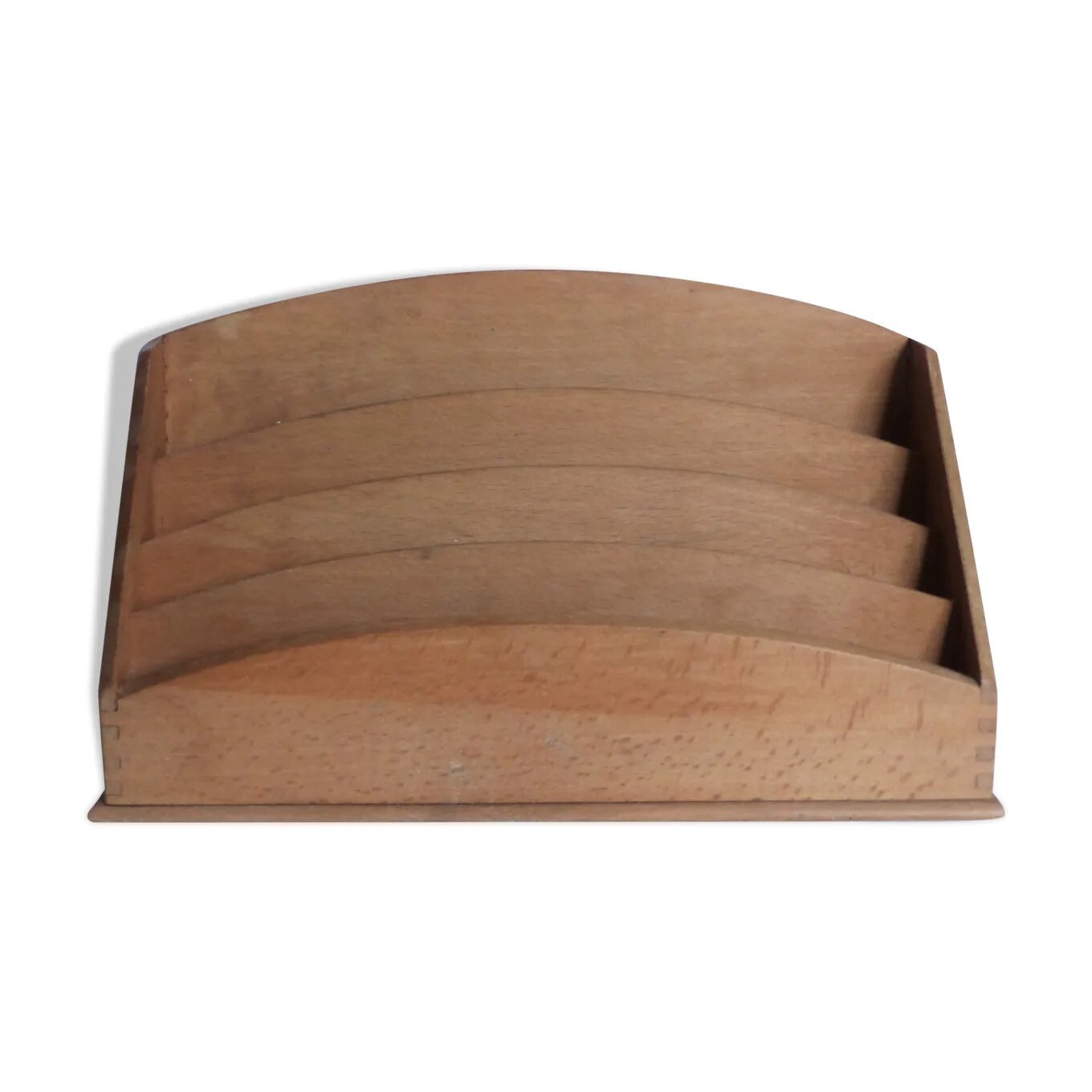 Ancien Trieur de Courriers en Bois