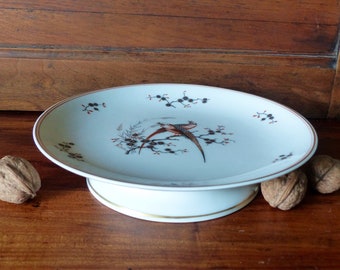 Antique Royal Limoges porcelain cake stand