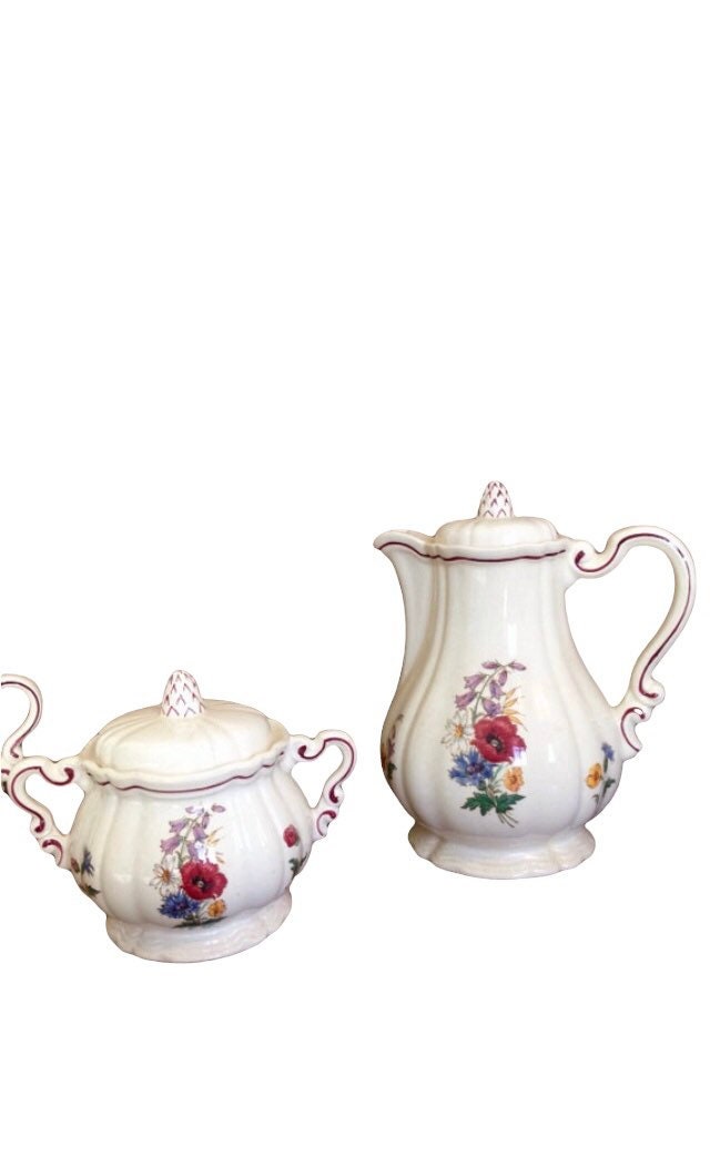 Ancienne Cafetière Théière Sarreguemines