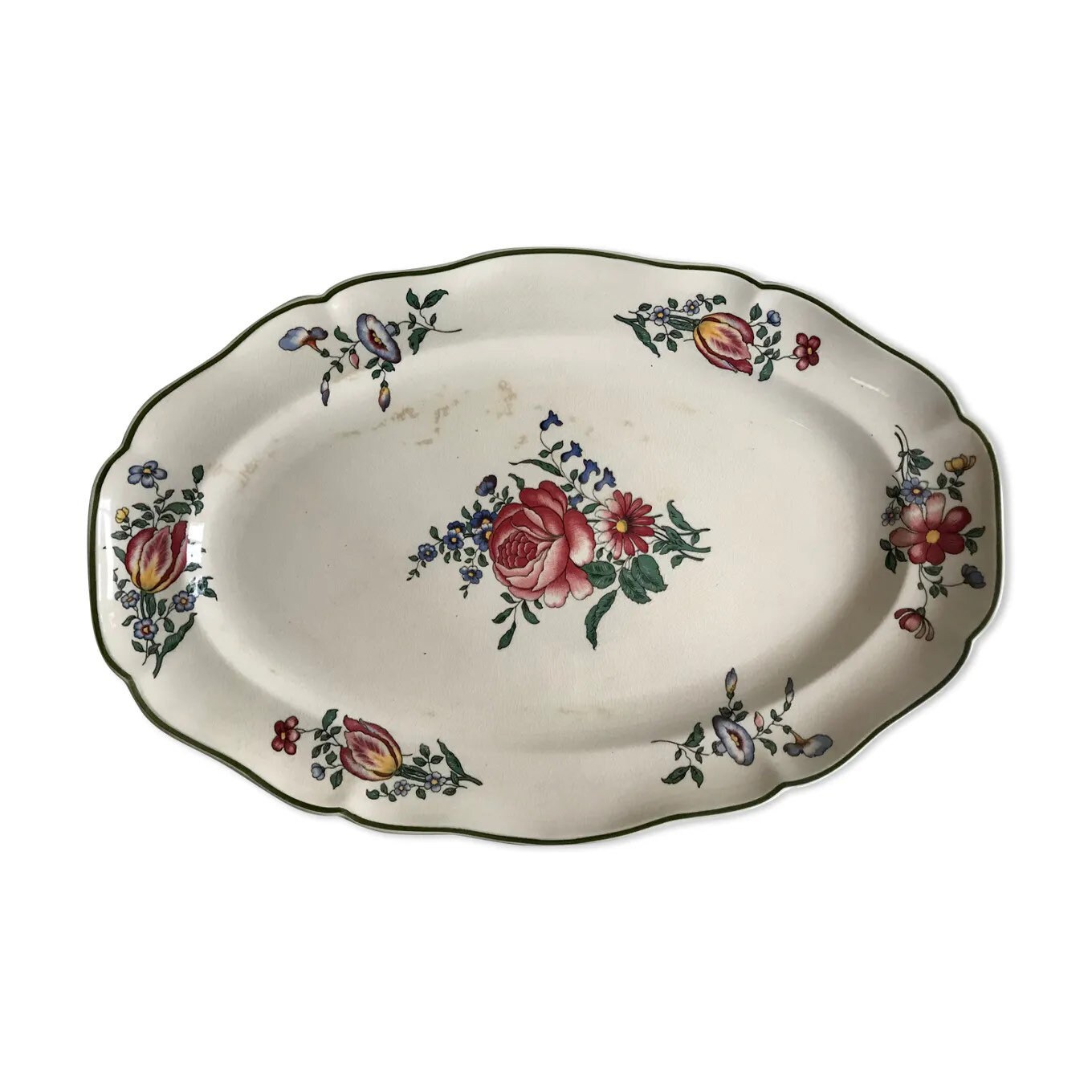 Ancien Large Plat Villeroy &boch