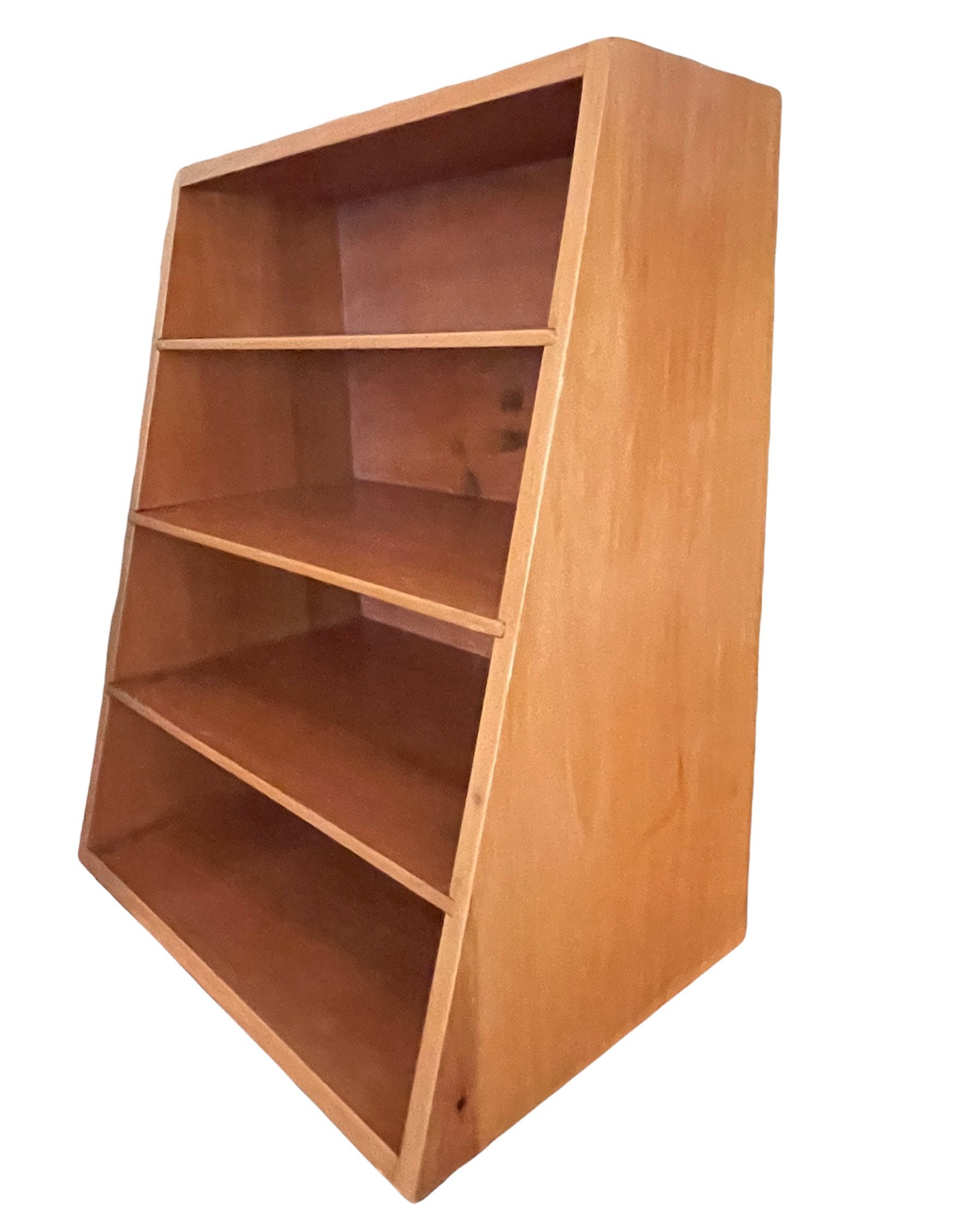 Étagère de Bureau en Bois Vintage