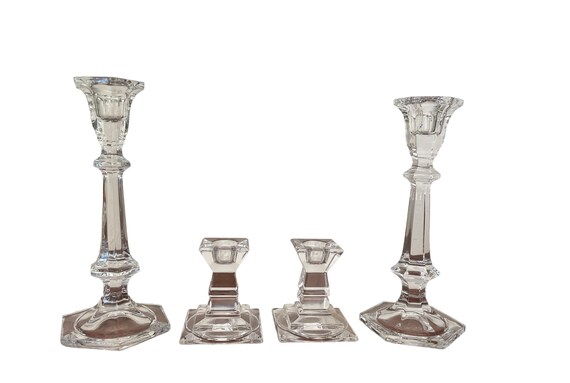  vintage Crystal キャンドルホルダー クリスタルキャンドルホルダー 2個セット – Palazzo