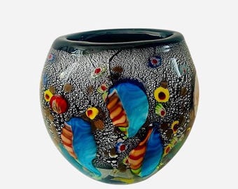 ムラーノ ミルフィオリ 花瓶 - Etsy 日本
