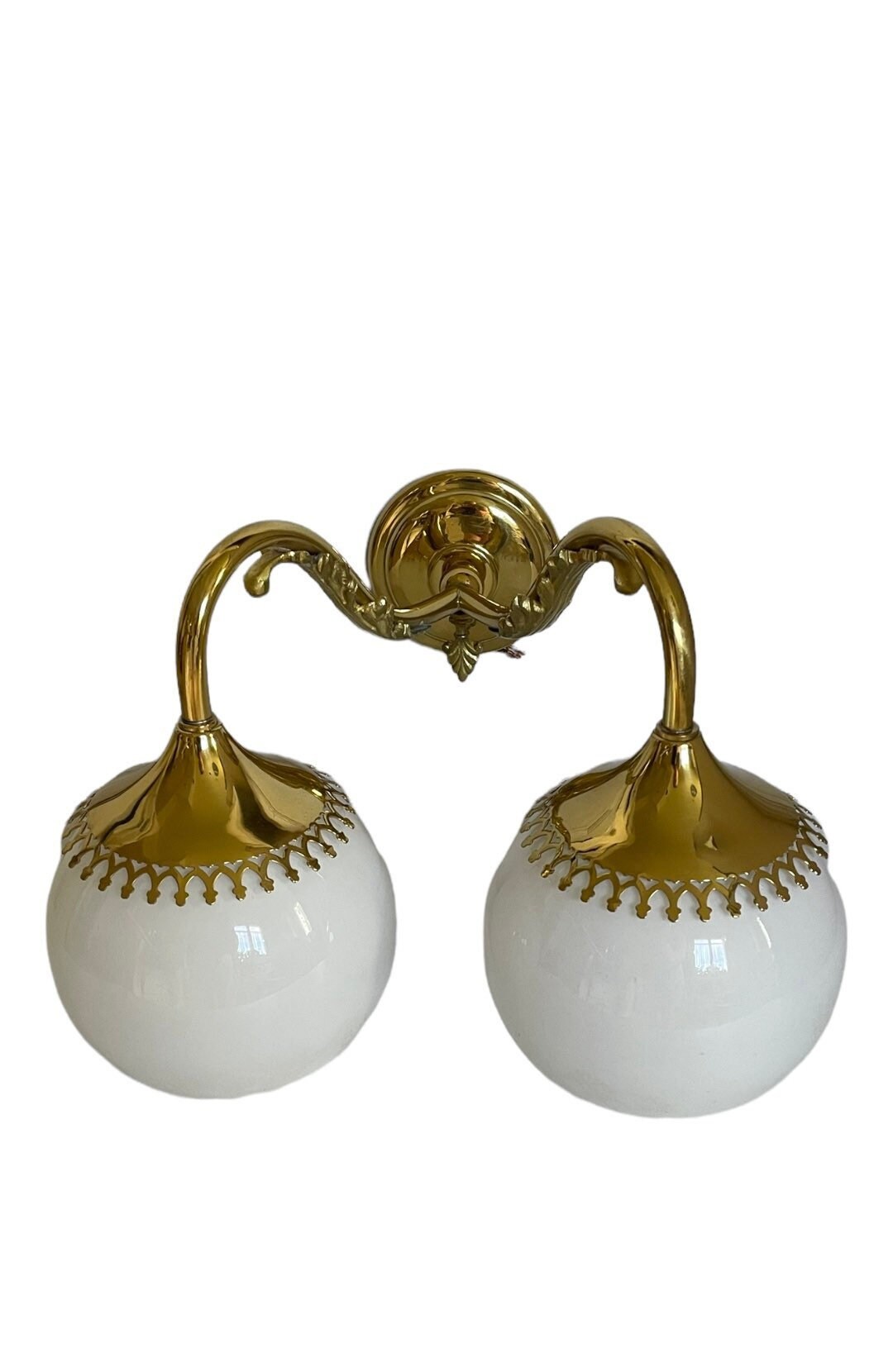 ancienne Applique Laiton