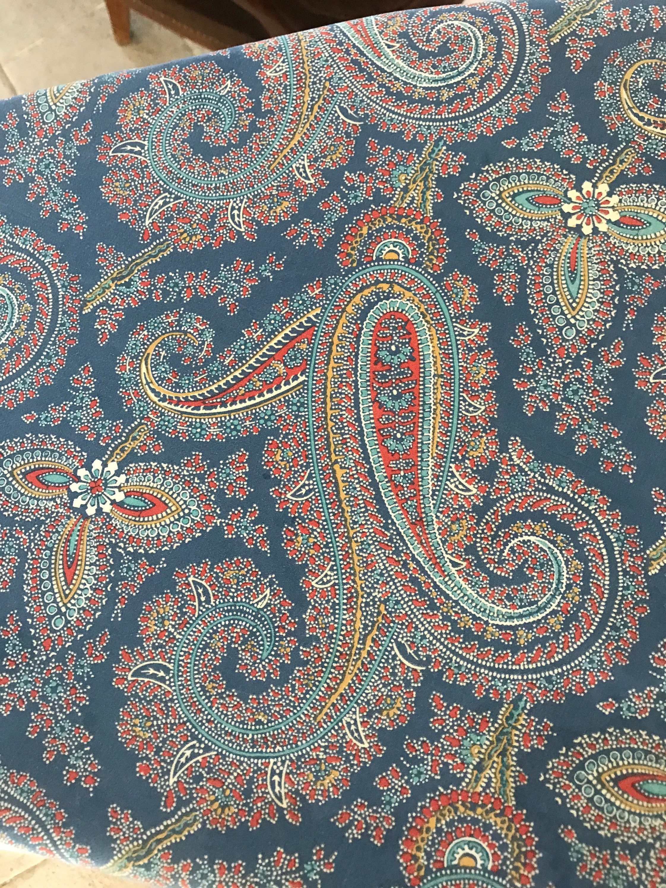 Nappe Ronde Vintage Impression Cachemire