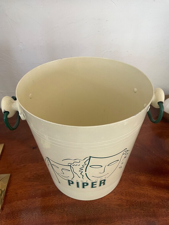 Vntage Pper Hedseck Champagne ce Bucket - Slver Plated -made n