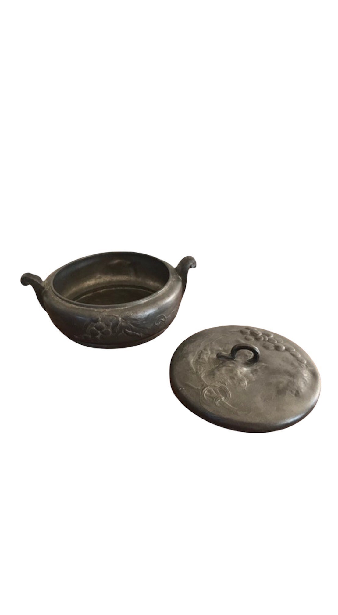 Pot Bonbonnière Kayserzinn Art Nouveau