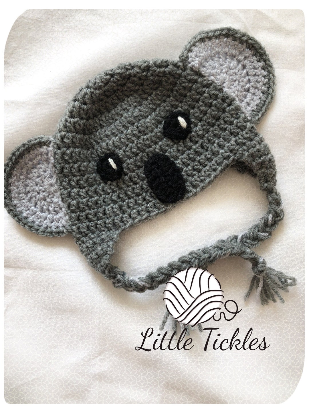 Koala Crochet Hat, Baby Boys, Crochet Beanies, Koala Bear Crochet Hat