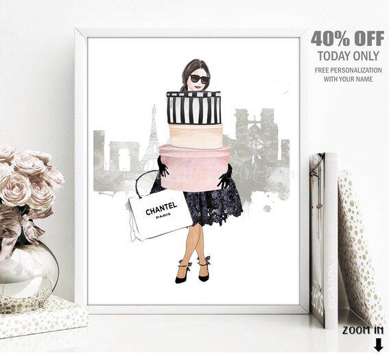 Fashion Illustration Fashion Sketch Drawing Watercolor Girl Etsy