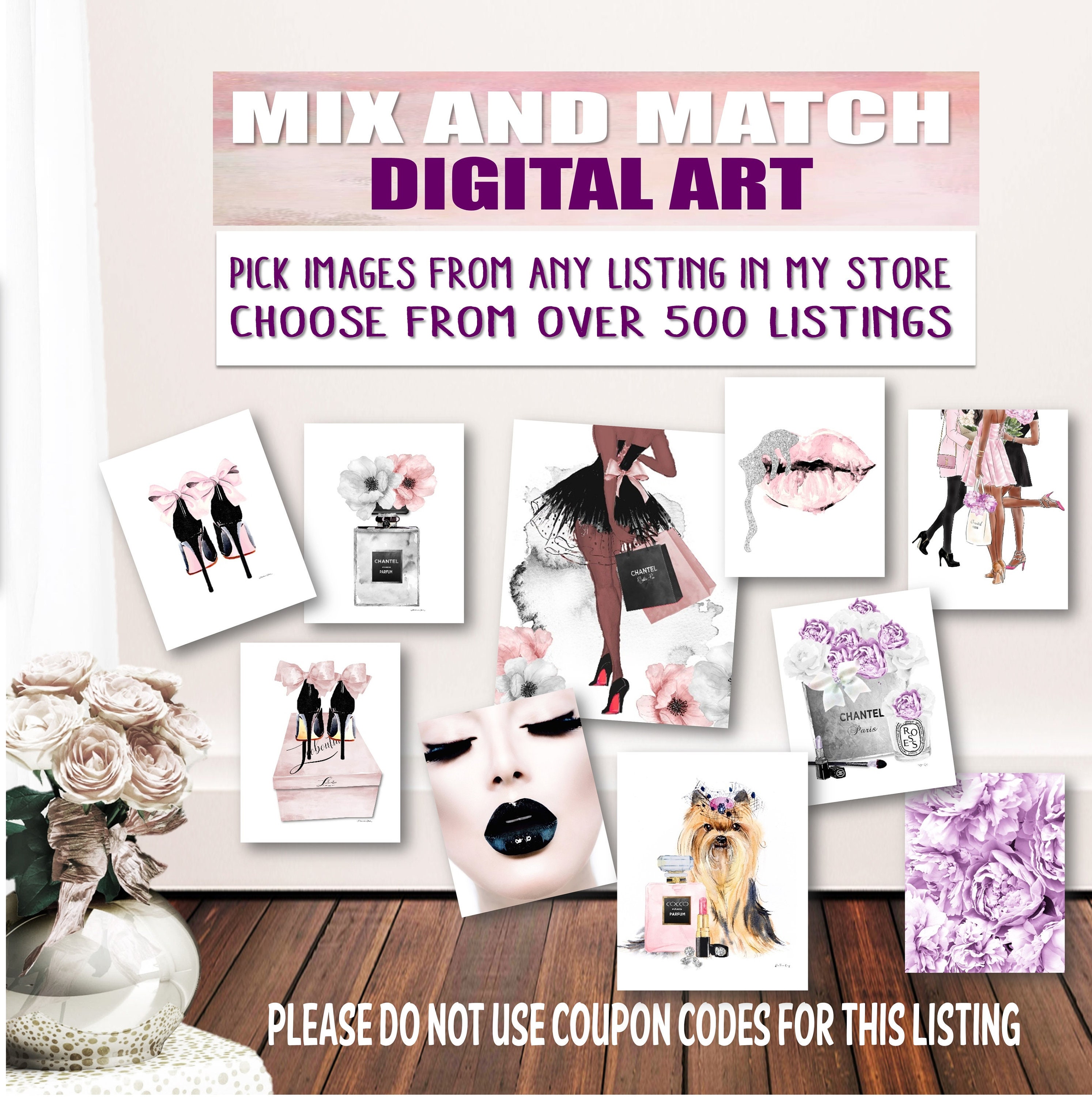 Digital Wall Art Mix and Match Art Bundle Printable - Etsy Norway