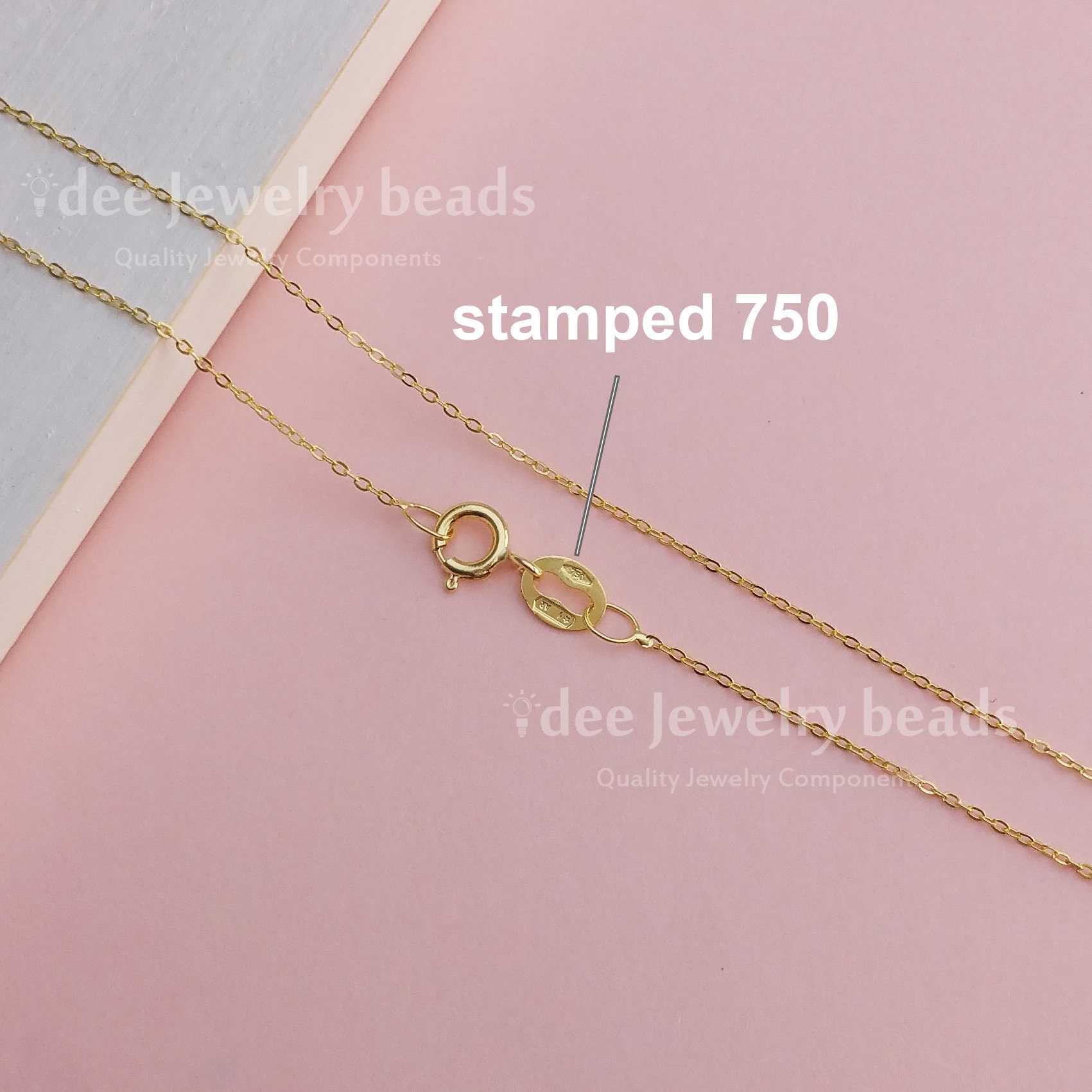 750 gold chain price deals